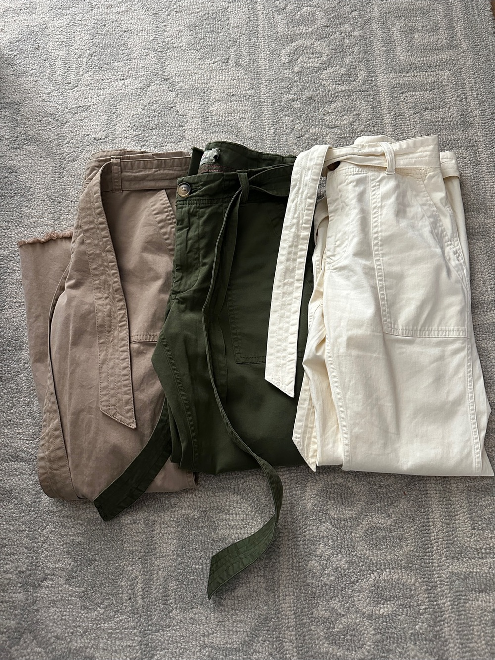 Bundle (3x) of Vineyard Vines Slim Fitting Cargo Pants with Removable Belt | 2
